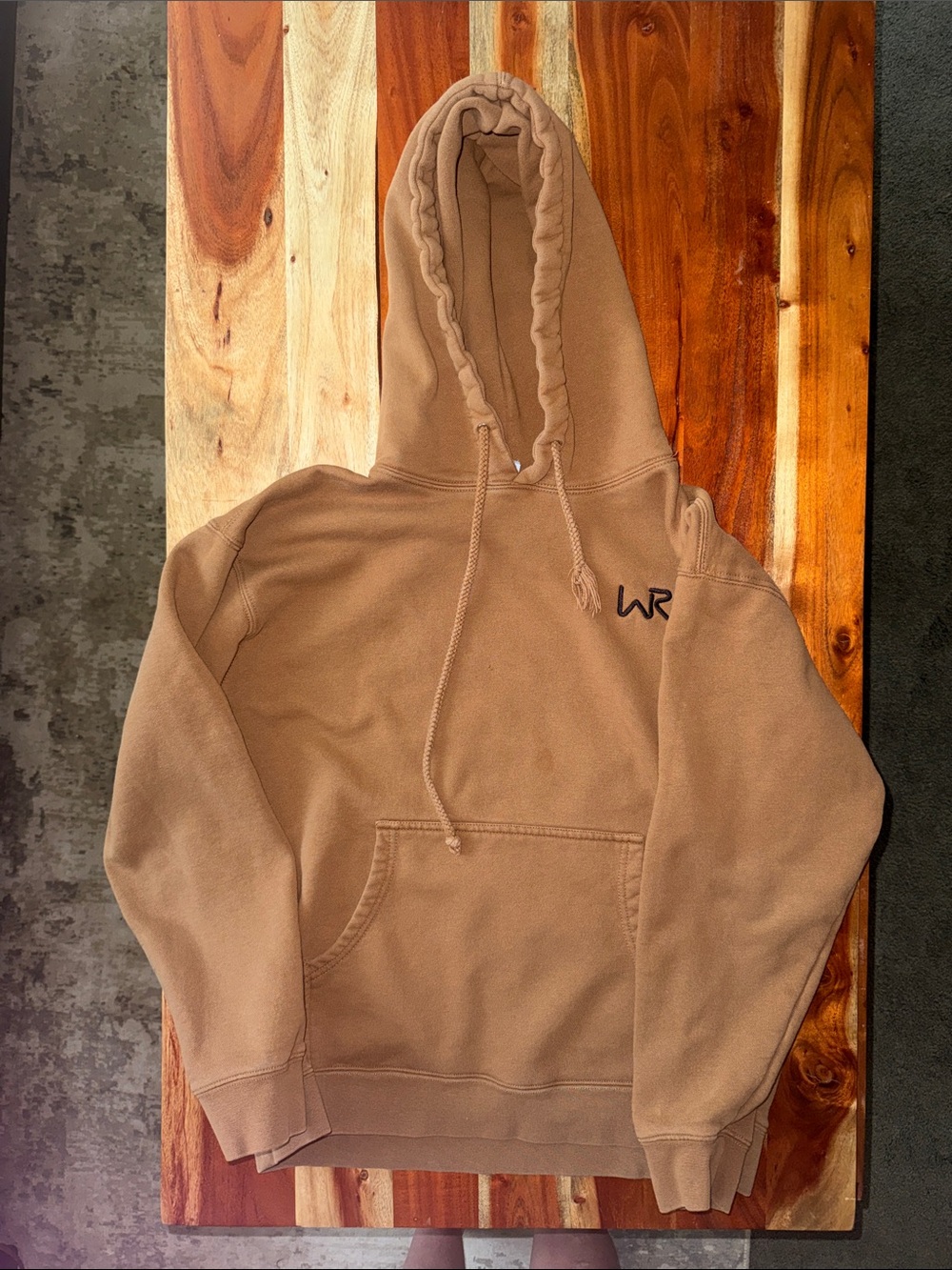 Whiskey Bent Saddle  Hoodie with Subtle WR Chest Embroidery